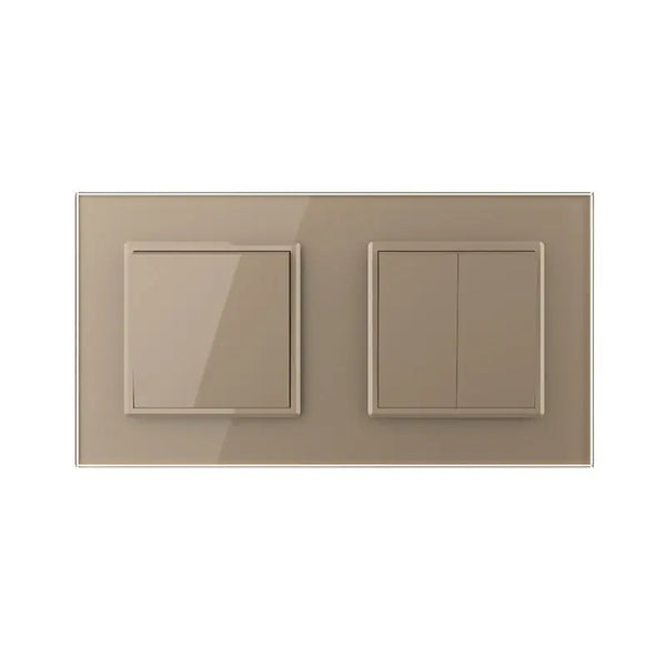 Livolo | Goud | 1+2 | Puls | Wipschakelaar Livolo Nederland B.V.