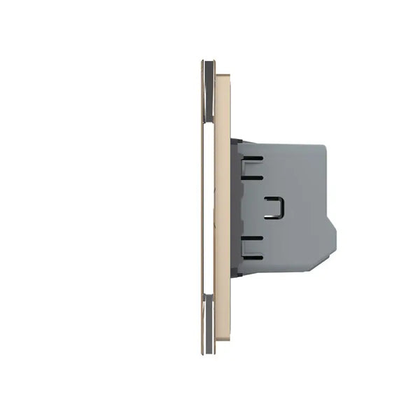 Livolo | Goud | 2+1 | Puls | 12 of 24V DC | Schakelaar Livolo Nederland B.V.