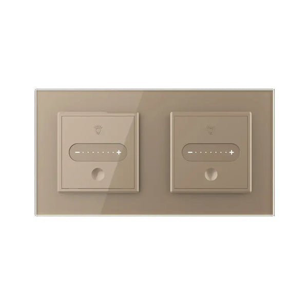 Livolo | Goud | SR | 2 | Slide-Dimmer | Wisselschakelaar Livolo Nederland B.V.