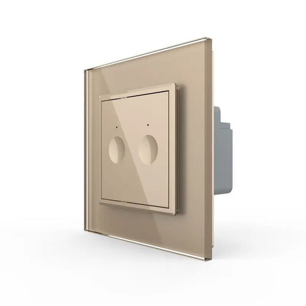 Livolo | Goud | SR | Aan/Uit | Dubbel | Schakelaar Livolo Nederland B.V.