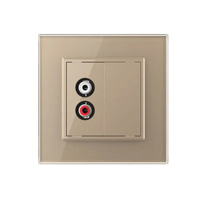 Livolo | Goud | SR | Audio | Blindplaat Livolo Nederland B.V.