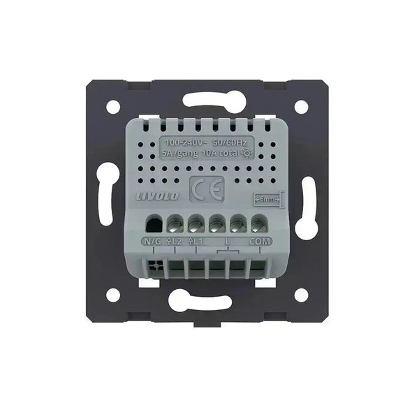 Livolo | Goud | SR | Module | Aan/Uit | Dubbel | Wisselschakelaar | Smart Home - Livolo Nederland