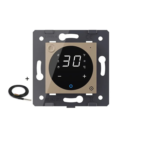 Livolo | Goud | SR | Module | Thermostaat voor elektrische vloerverwarming | Smart Home