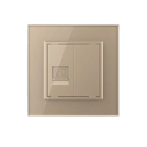 Livolo | Goud | SR | Netwerk Cat.6 | Blindplaat Livolo Nederland B.V.