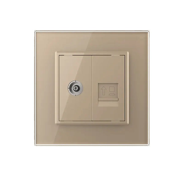 Livolo | Goud | SR | TV | Netwerk Cat.6 Livolo Nederland B.V.