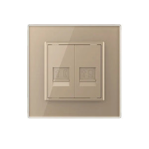 Livolo | Goud | SR | Telefoon | Netwerk Cat.6 Livolo Nederland B.V.