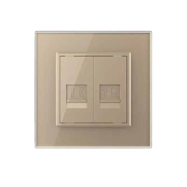 Livolo | Goud | SR | Telefoon | Netwerk Cat.6 Livolo Nederland B.V.