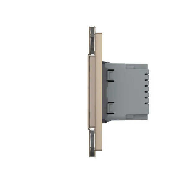 Livolo | Goud | SR+SR | Wandcontactdoos | Wandverlichting Livolo Nederland B.V.