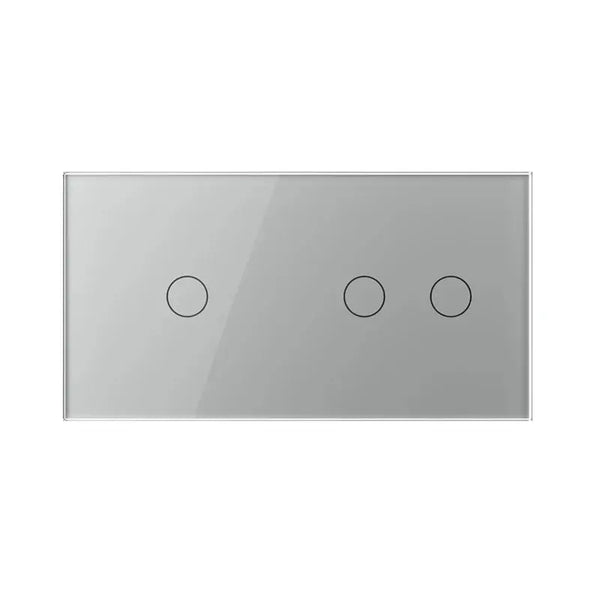 Livolo | Grijs | 1+2 | Aan/Uit | 12 of 24V DC | Schakelaar Livolo Nederland B.V.