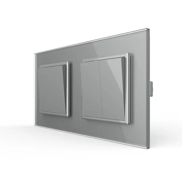 Livolo | Grijs | 1+2 | Puls | Wipschakelaar Livolo Nederland B.V.