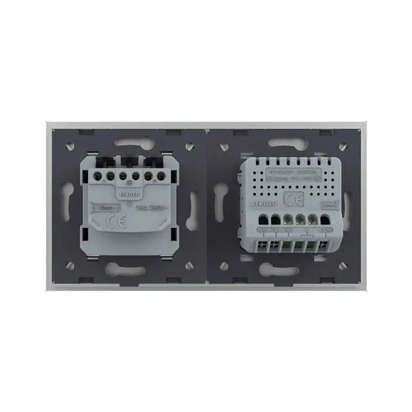 Livolo | Grijs | 1+SR | Aan/Uit | Schakelaar met wandcontactdoos Livolo Nederland B.V.