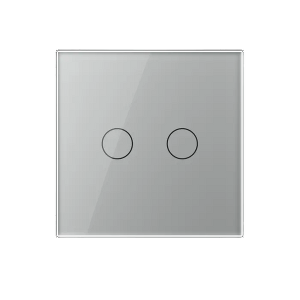 Livolo | Grijs | 2 | Aan/Uit | 12 of 24V DC | Schakelaar Livolo Nederland B.V.