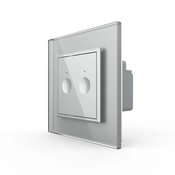 Livolo | Grijs | SR | Aan/Uit | Dubbel | Schakelaar Livolo Nederland B.V.