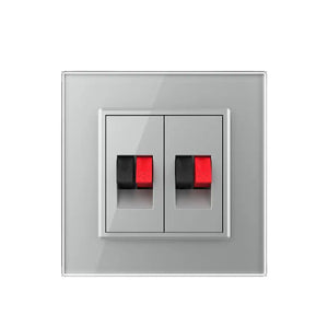 Livolo | Grijs | SR | Audio insteek | Audio insteek Livolo Nederland B.V.