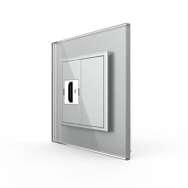 Livolo | Grijs | SR | HDMI | Blindplaat Livolo Nederland B.V.