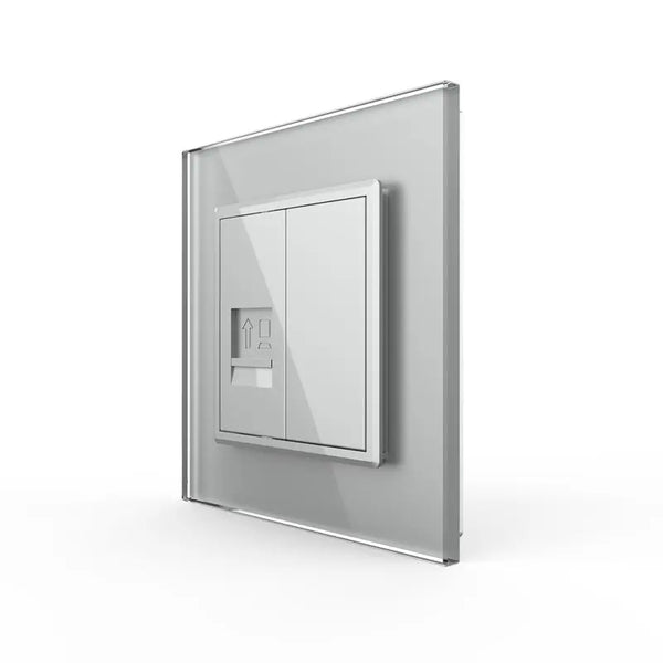 Livolo | Grijs | SR | Netwerk Cat.6 | Blindplaat Livolo Nederland B.V.