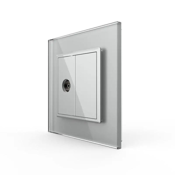 Livolo | Grijs | SR | TV | Blindplaat Livolo Nederland B.V.