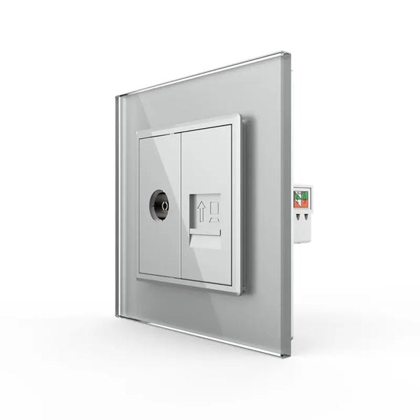 Livolo | Grijs | SR | TV | Netwerk Cat.6 Livolo Nederland B.V.