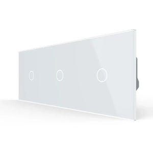 Livolo | Wit | 1+1+1 | Aan/Uit | 12 of 24V DC | Schakelaar Livolo Nederland B.V.