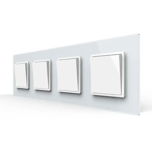 Livolo | Wit | 1+1+1+1 | Puls | Wipschakelaar Livolo Nederland B.V.
