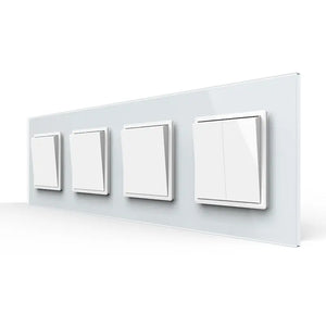 Livolo | Wit | 1+1+1+2 | Puls | Wipschakelaar Livolo Nederland B.V.