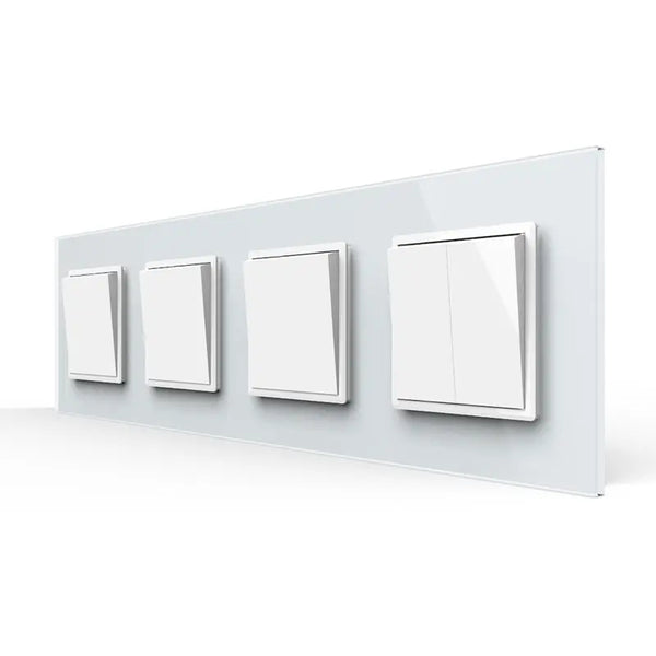 Livolo | Wit | 1+1+1+2 | Puls | Wipschakelaar Livolo Nederland B.V.