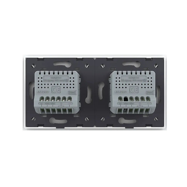 Livolo | Wit | 1+2 | Puls | 12 of 24V DC | Schakelaar Livolo Nederland B.V.