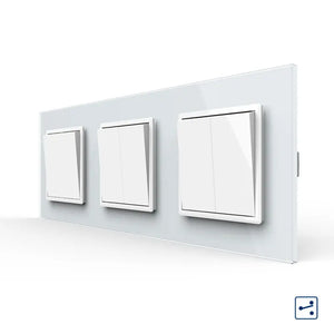 Livolo | Wit | 1+2+2 | Aan/Uit | Wissel | Wipschakelaar Livolo Nederland B.V.