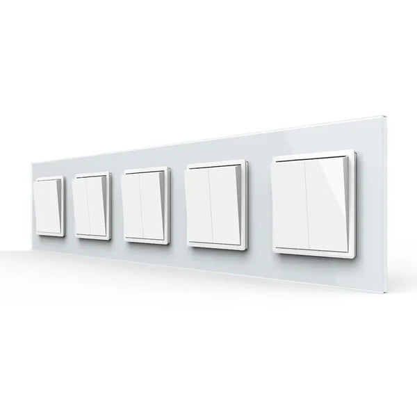 Livolo | Wit | 1+2+2+2+2 | Aan/Uit | Wipschakelaar Livolo Nederland B.V.