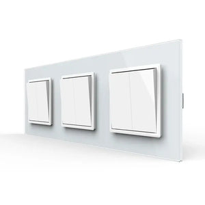 Livolo | Wit | 2+2+2 | Aan/Uit | Wipschakelaar Livolo Nederland B.V.