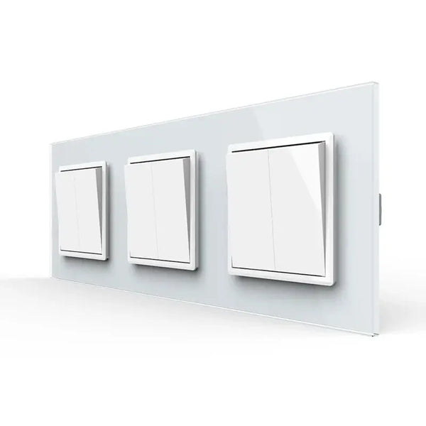 Livolo | Wit | 2+2+2 | Aan/Uit | Wipschakelaar Livolo Nederland B.V.