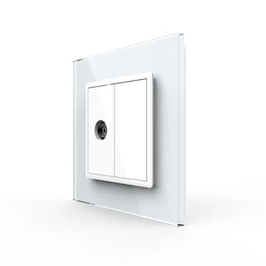 Livolo | Wit | SR | TV | Blindplaat Livolo Nederland B.V.