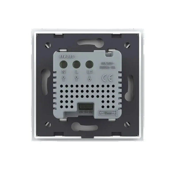 Livolo | Wit | SR | Thermostaat met zoneregeling | Met bedrade zonemotor | Smart Home Livolo Nederland B.V.