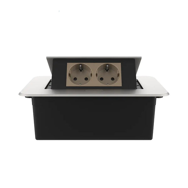 Livolo | Zilver | 2 | Pop-Up Stekkerdoos | Push | Inbouw | Stopcontacten - Goud Livolo Nederland B.V.