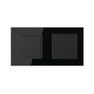 Livolo | Zwart | 1+1 | Aan/Uit | Wissel | Wipschakelaar Livolo Nederland B.V.