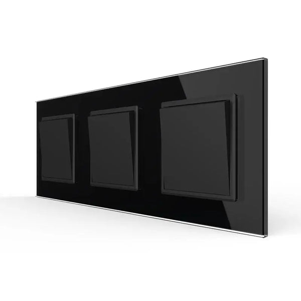 Livolo | Zwart | 1+1+1 | Puls | Wipschakelaar Livolo Nederland B.V.