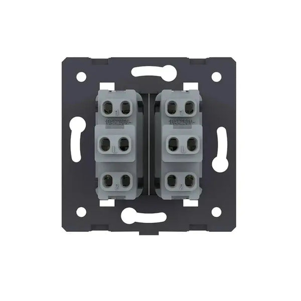 Livolo | Zwart | 2 | Module | Puls | Wipschakelaar Livolo Nederland B.V.