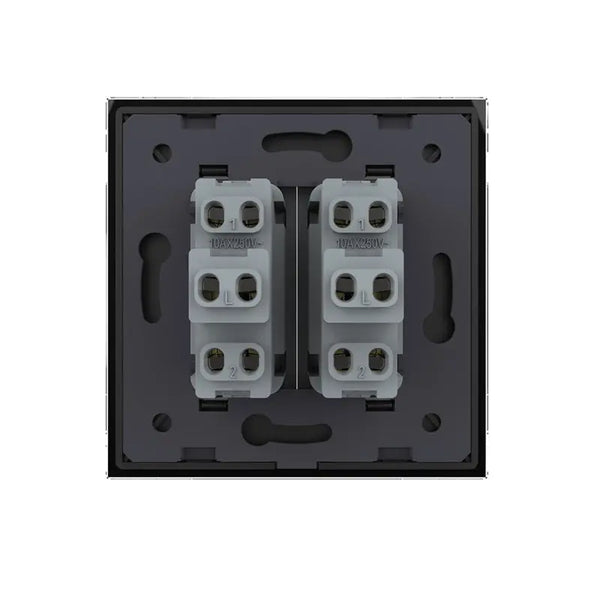 Livolo | Zwart | 2 | Puls | Wipschakelaar Livolo Nederland B.V.