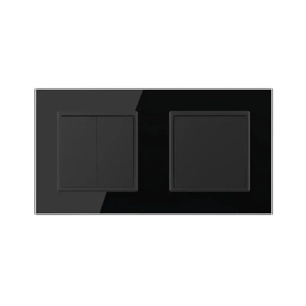 Livolo | Zwart | 2+1 | Aan/Uit | Wipschakelaar Livolo Nederland B.V.