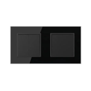 Livolo | Zwart | 2+1 | Puls | Wipschakelaar Livolo Nederland B.V.