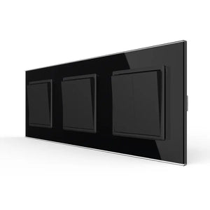 Livolo | Zwart | 2+2+2 | Puls | Wipschakelaar Livolo Nederland B.V.