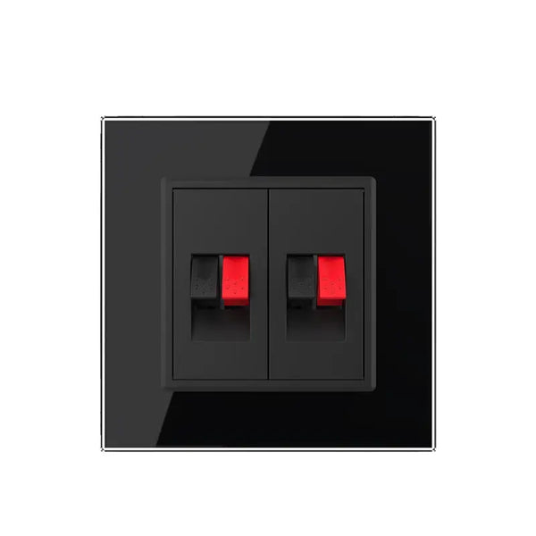 Livolo | Zwart | SR | Audio insteek | Audio insteek Livolo Nederland B.V.