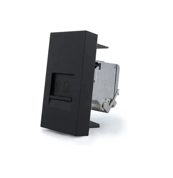 Livolo | Zwart | SR | Enkel | Netwerk - RJ45 | Cat.6A Livolo Nederland B.V.