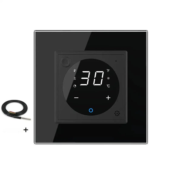 Livolo | Zwart | SR | Thermostaat voor elektrische vloerverwarming Livolo Nederland B.V.