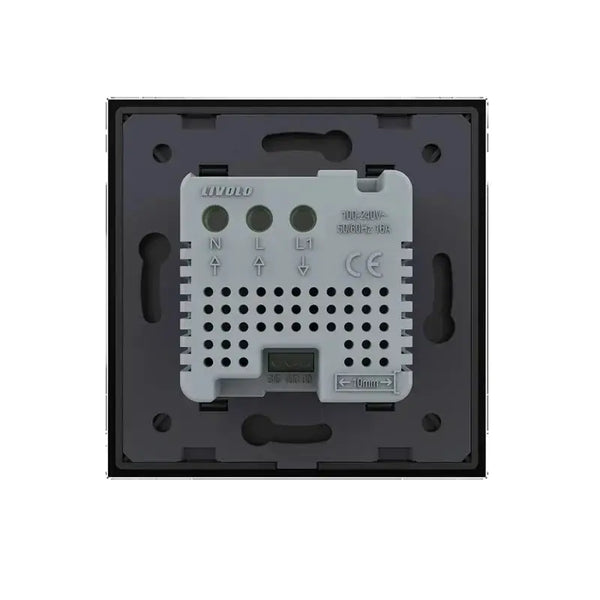 Livolo | Zwart | SR | Thermostaat voor elektrische vloerverwarming Livolo Nederland B.V.