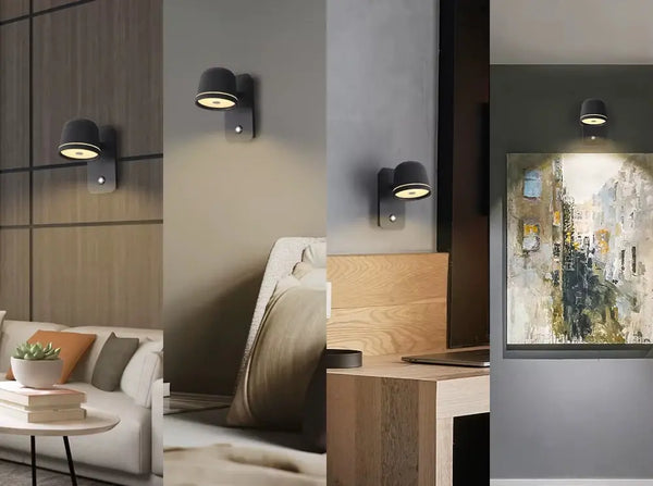 Wandverlichting | Zwart | 1 | LED | Met touch dimmer | Dim to Warm Livolo Nederland B.V.