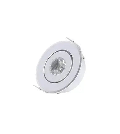 Mini Inbouwspot | Zilver | Kantelbaar en Richtbaar | IP44 | Rond Livolo Nederland B.V.