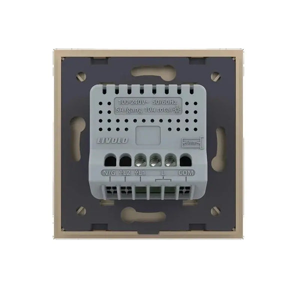 Livolo | Goud | 1 | Aan/Uit | Schakelaar | Smart Home Livolo Nederland B.V.