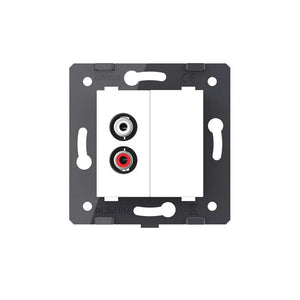 Livolo | Wit | SR | Audio | Blindplaat Livolo Nederland B.V.