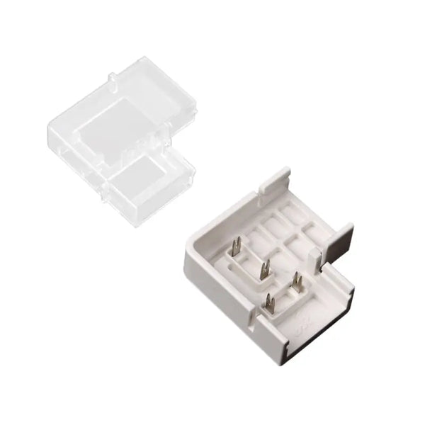 Koppelstuk | Vast | 90° graden | 8mm | 24V | COB ledstrip | IP67 Livolo Nederland B.V.